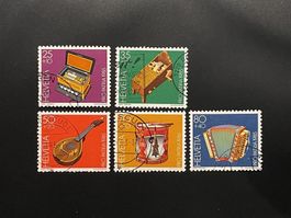 1985 PP Schätze aus CH Museen ʘ B206, B207, B208, B209, B210