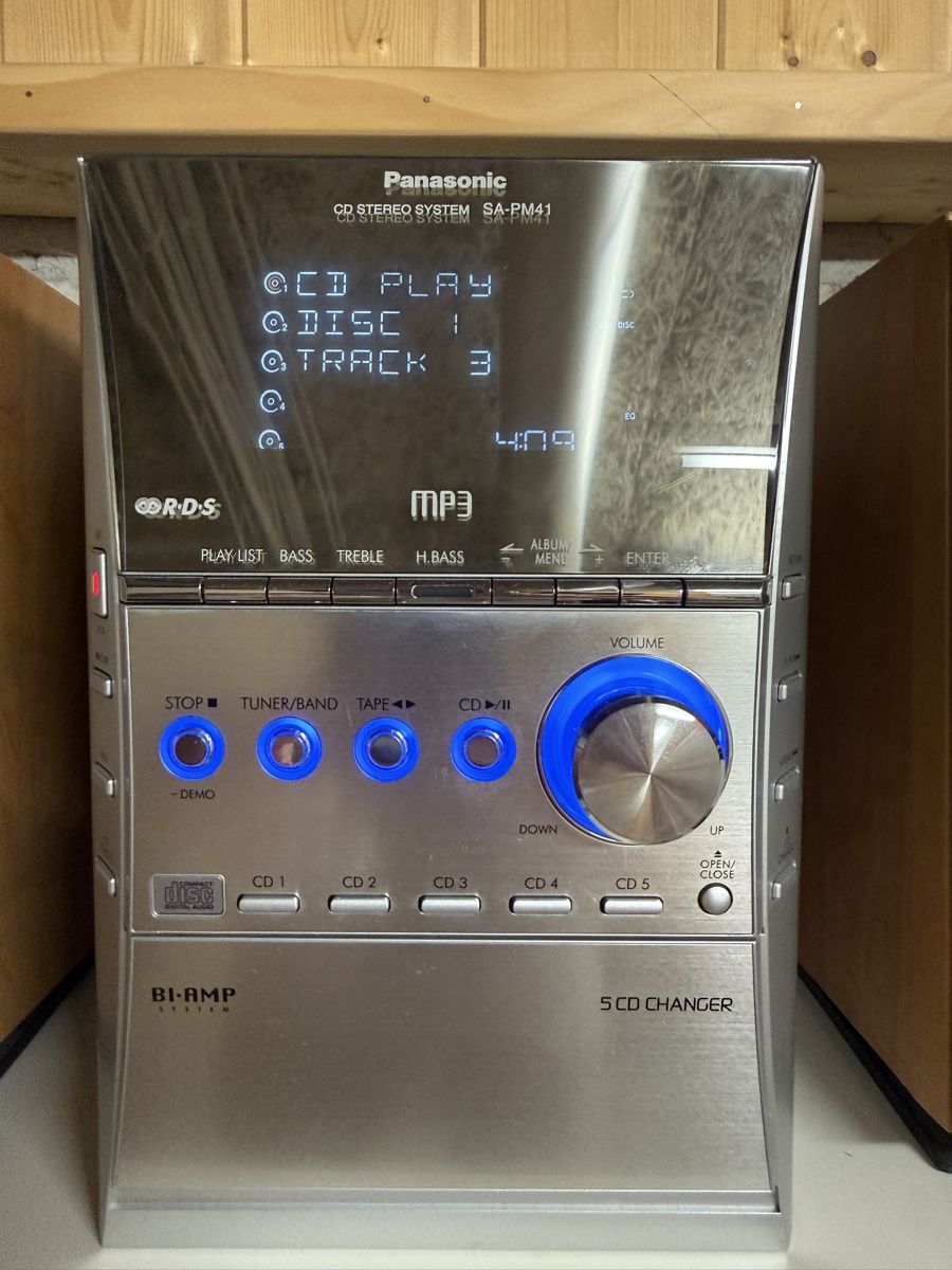 Panasonic Lettore multimediale & Streamer: Panasonic Stereoanlage SA-PM41 – Usato da Zürich venduto da Liam_Hess 1