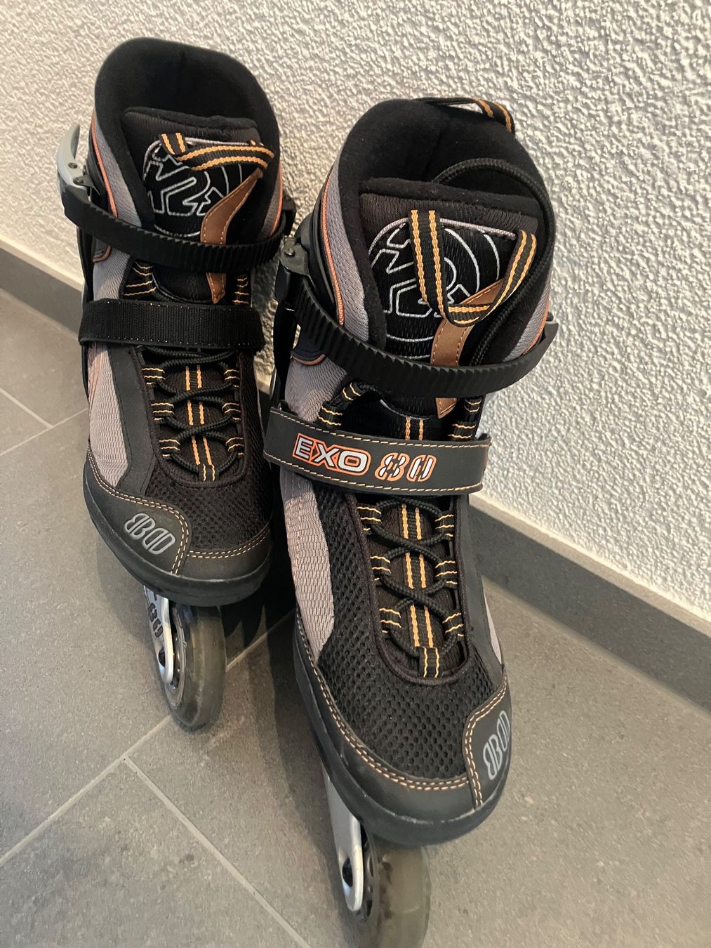 K2 Pattini in linea & Pattini a rotelle: Inlineskates K2 Exo80 Grösse 43.5 – Usato da Dübendorf venduto da SwissAirforceDUB 1