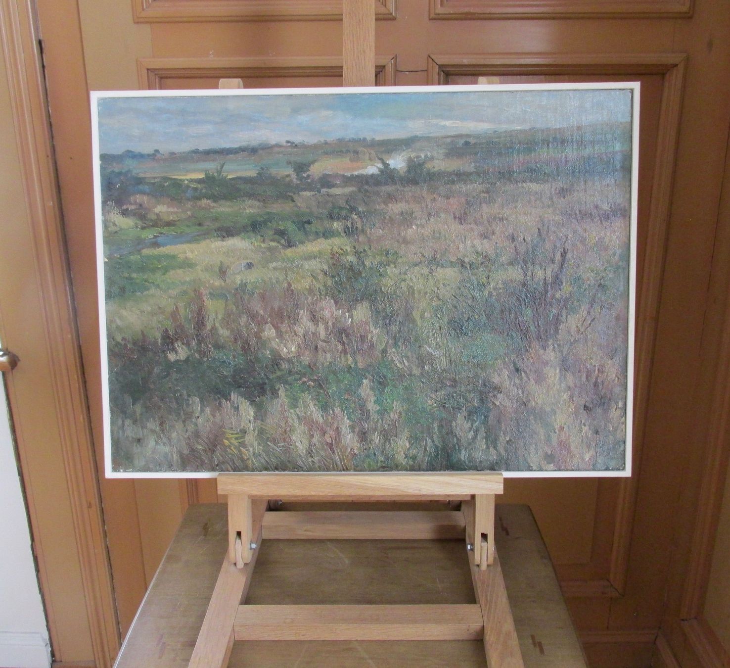 Gemälde: Ölgemälde: Landschaft / Heidelandschaft – Gebraucht aus Winterthur von mat_q5d5