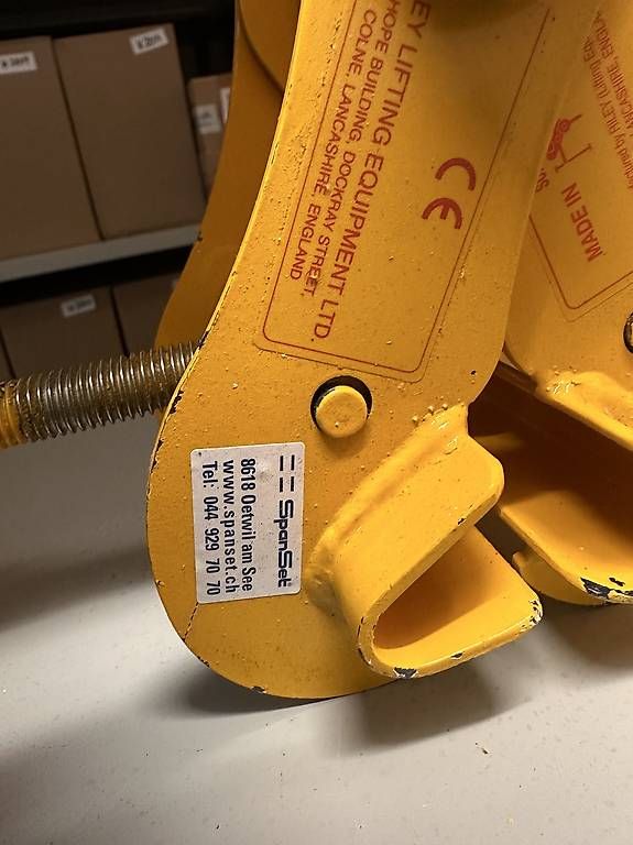 Tutti gli attrezzi: Trägerklemme TK 2000kg 75-190mm – Usato da Necker venduto da liq24 3