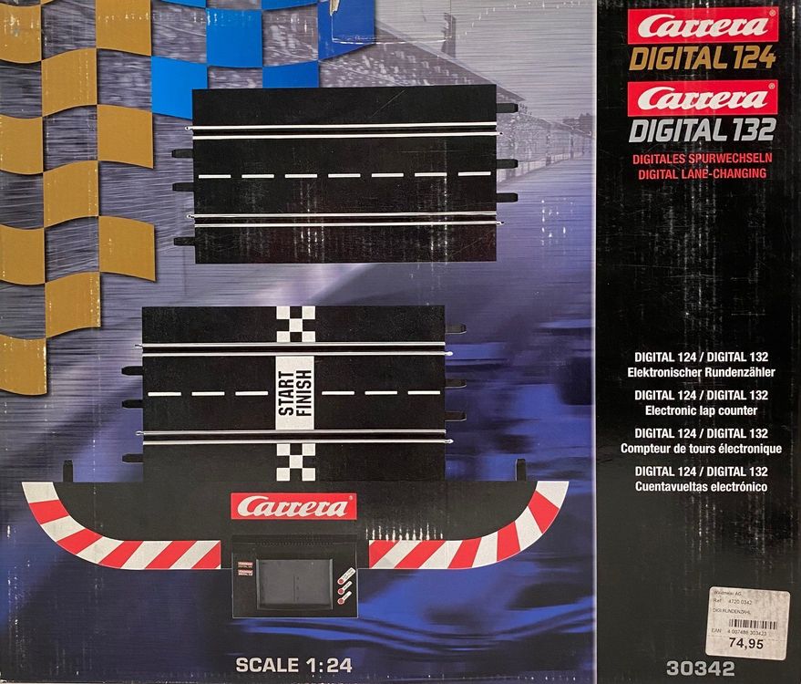 Unité De Commande Carrera Digital 124/132 Ref 30352 – Pour Circuit De Voitures Slot – Occasion