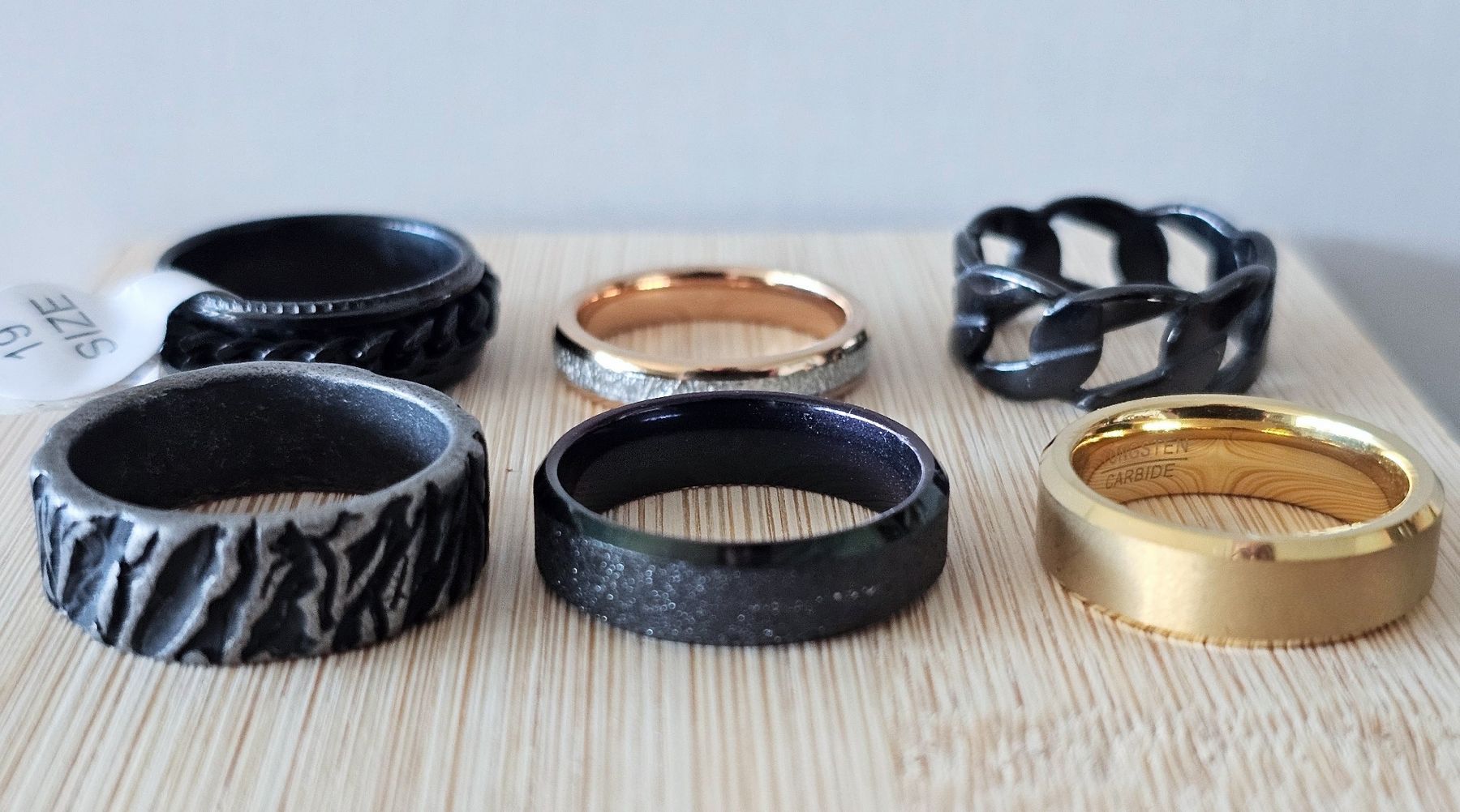 Altri gioielli: Herren Ring Set Edelstahl verschiedene Designs – Usato da Ettenhausen TG venduto da CH2300 3