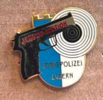 Pin, Stadt Polizei Luzern, Schiess-Sektion