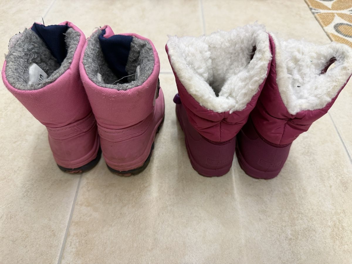 Scarpe per ragazze: Kinder Winterstiefel Pink/Lila Grösse 20 – Usato da Oberrohrdorf venduto da Rgf_b21 2