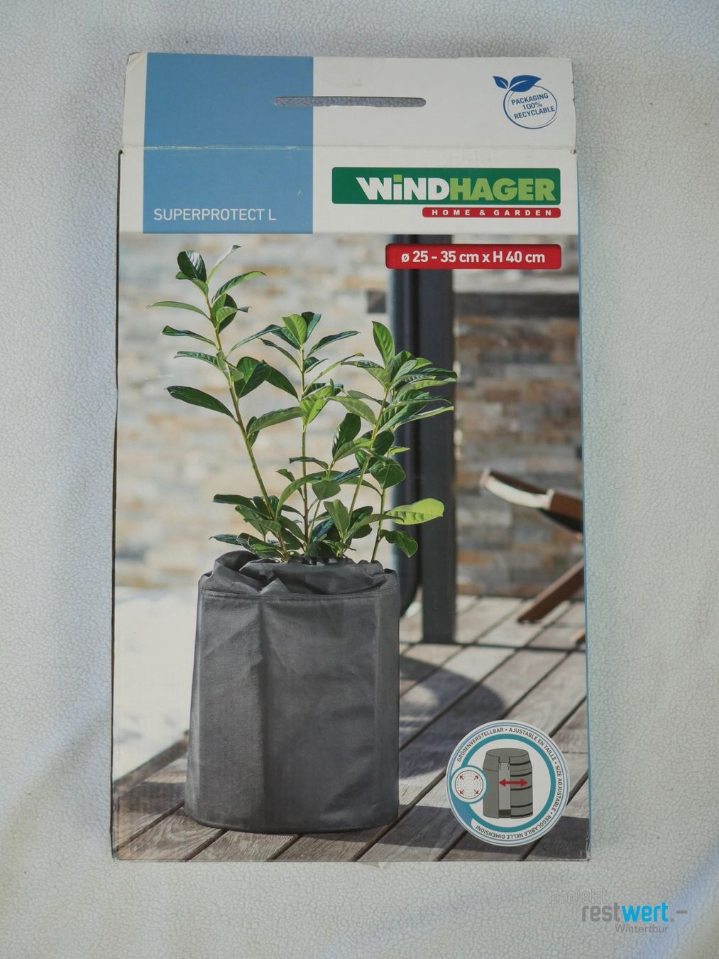 Prodotti di pulizia: WINDHAGER Winter-Topfschutz Superprotect L – Nuovo (secondo la descrizione) da Winterthur venduto da Restwert_Winterthur 6