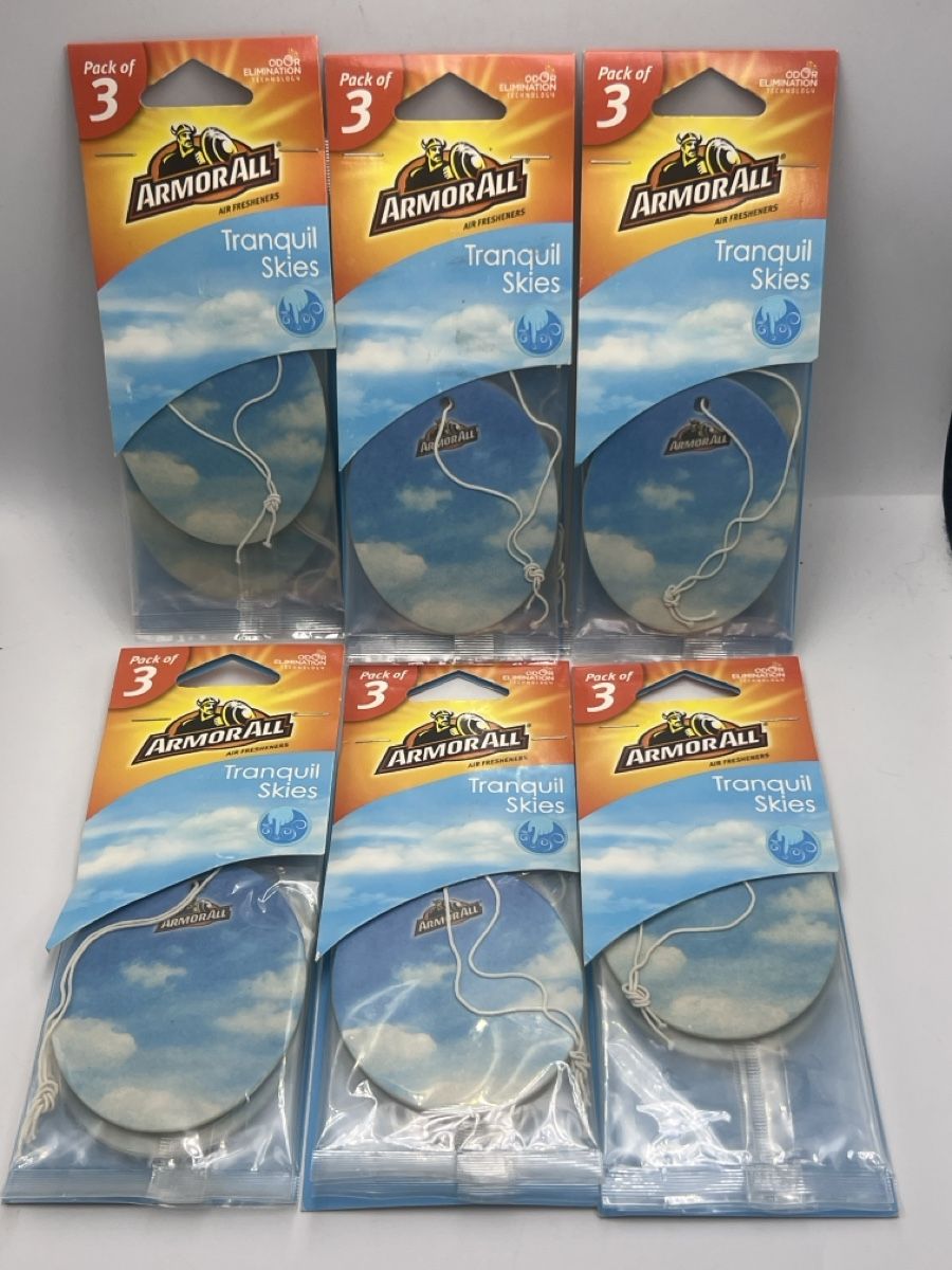 Bombes aérosol: Armor All Auto Duftbäume "Tranquil Skies" - 6er Pack – Neuf avec emballage d'origine à Emmen par VK-Retail