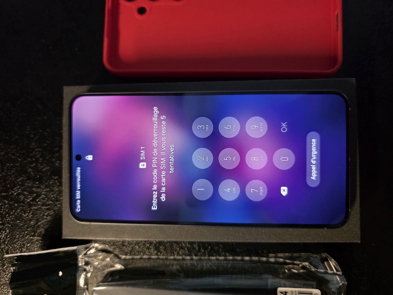 Samsung Handys / Smartphones: Samsung S25, 256 Go, couleur Navy – Neu (gemäss Beschreibung) aus Saxonne (Ayent) von Dino192 1