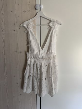 KENDALL & KYLIE white dress, size S lace