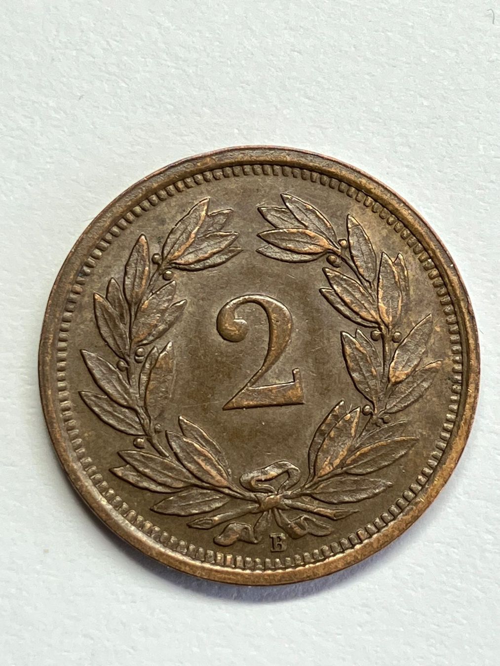 Tutti le monete: 2 Rappen 1934 (2) – Usato da untervaz venduto da Wingert