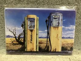 Tankstelle Benzin 