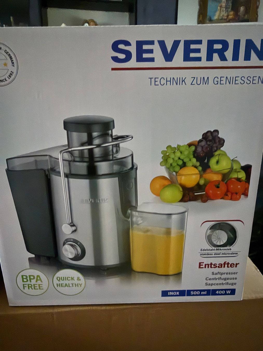 Appareils de cuisine: Entsafter – Neuf avec emballage d'origine à Kilchberg ZH par Albis