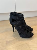Damen High Heels Grösse 39 schwarz Catwalk getragen