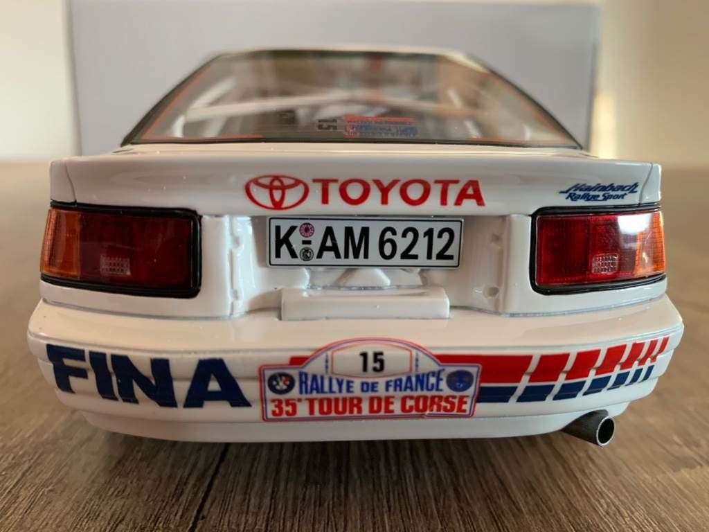 Toyota Modellini d'auto: TOYOTA CELICA GT-4 OTTO MODELS 1/18 – Nuovo e nell'imballaggio originale da Tolochenaz venduto da Dorry01 4