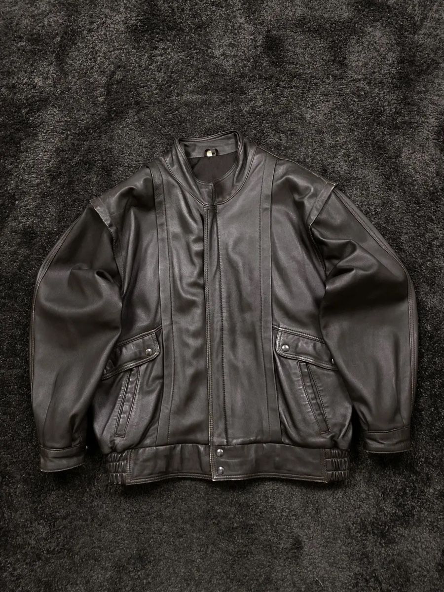 Vestes: Real leather vintage jacket – D'occasion à Péry par HRN-SALES