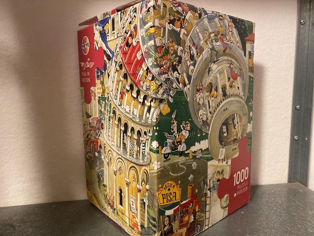 Puzzle 1‘000 Teile (Gebraucht) in Steffisburg für CHF 15 – mit ...