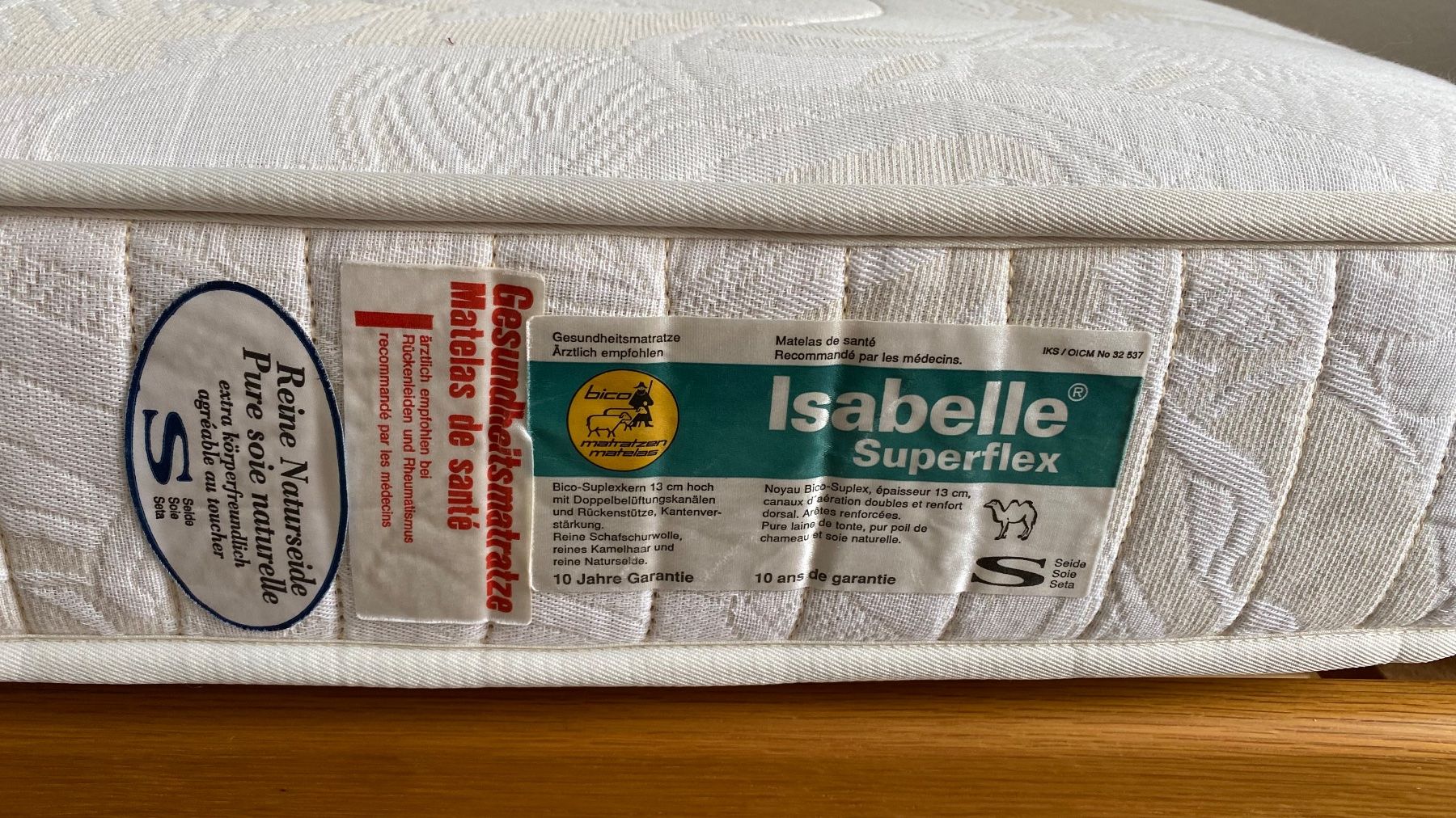 Bico Betten: Bett mit Bico Matratze – Gebraucht aus Rapperswil SG von Hubeli 4