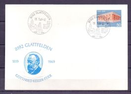 CH EINZELMARKE FDC 1969