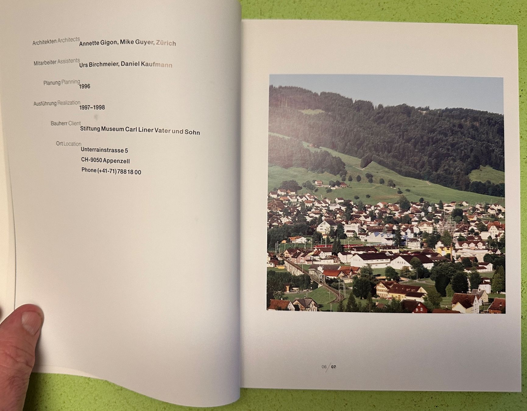 Libri: Gigon & Guyer: Museum Liner Appenzell 2000 – Usato da Zürich venduto da allp 3