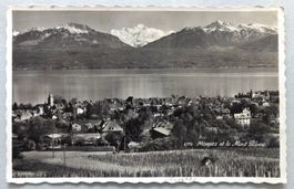 Morges et le Mont Blanc