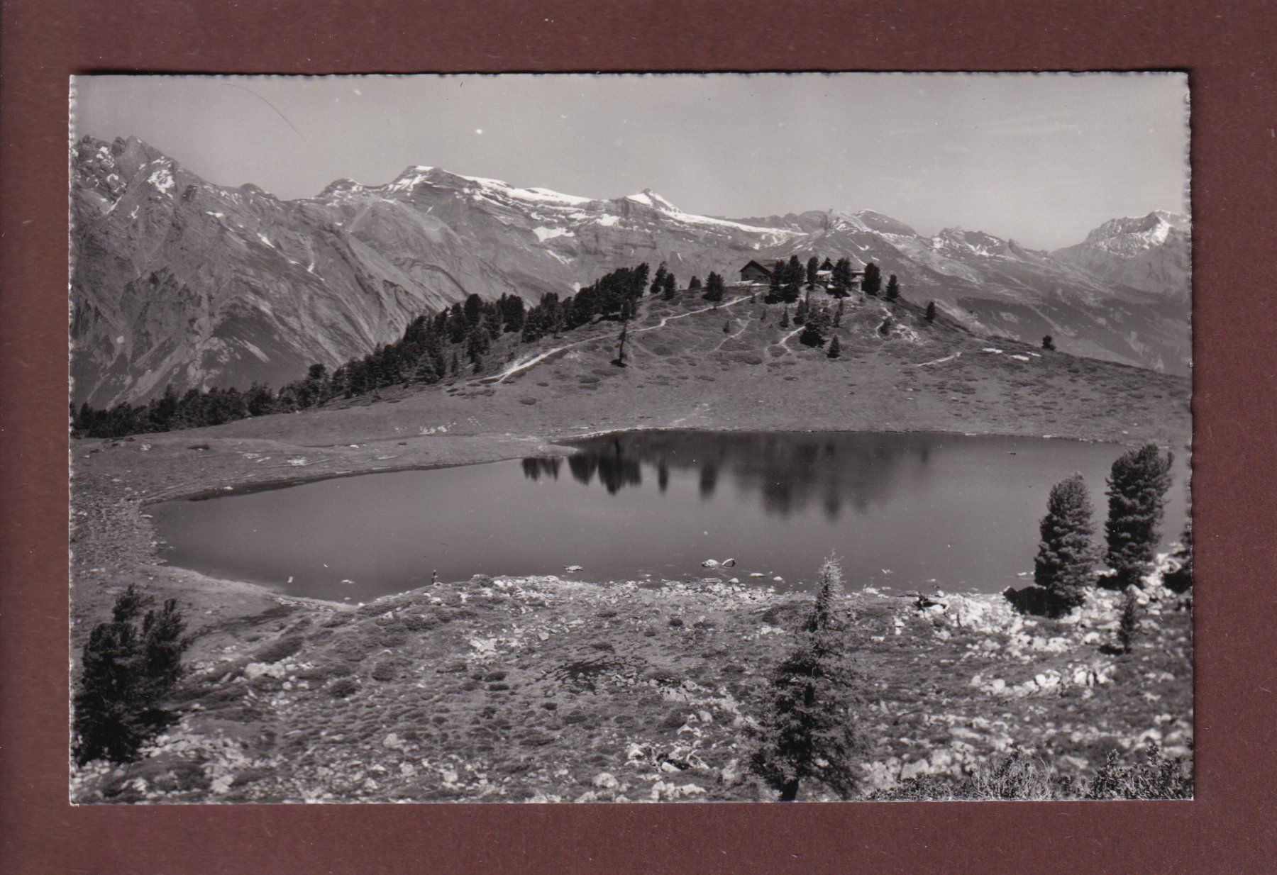 Cartoline postali: LAC DE TRACOUET et la Cabane – Usato da Pully venduto da nicecards