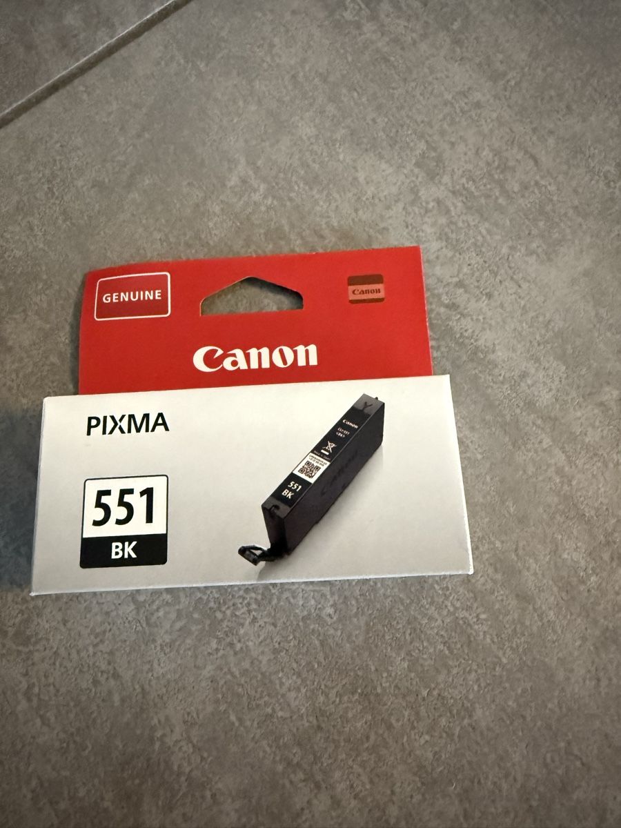 Pixma Cartucce per stampanti & toner: Canon Pixma 551 BK – Nuovo e nell'imballaggio originale da Claro venduto da KarinS84