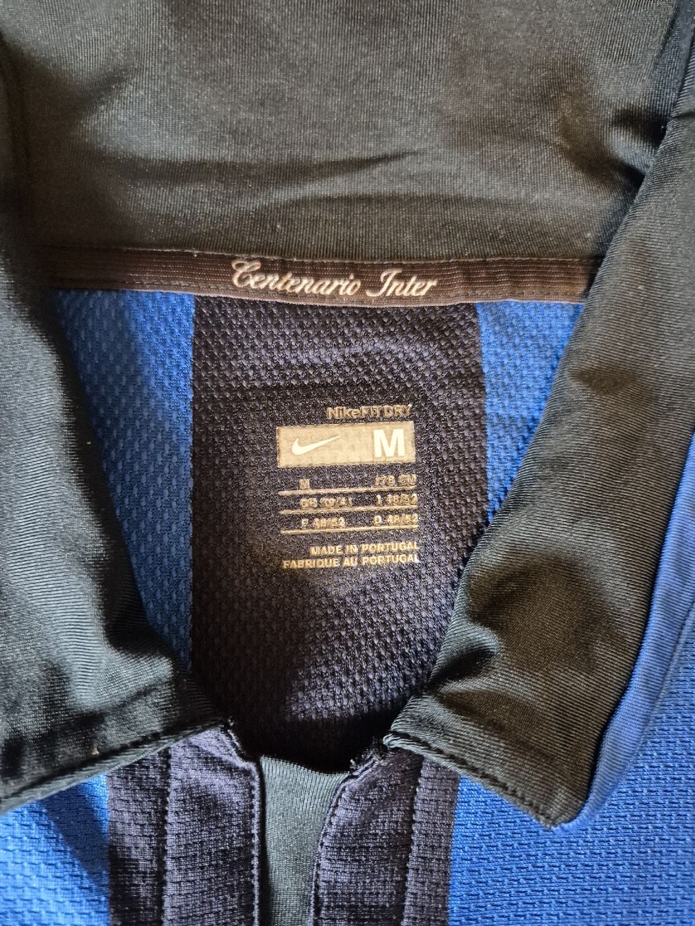 Nike Leibchen & Hosen: Inter 07/08 Centenario Trikot Heim #4 Zanetti Original - M – Gebraucht aus Birr von Hombrero 7