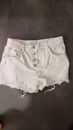 Shorts Zara Damen Weiss Grösse S guter Zustand