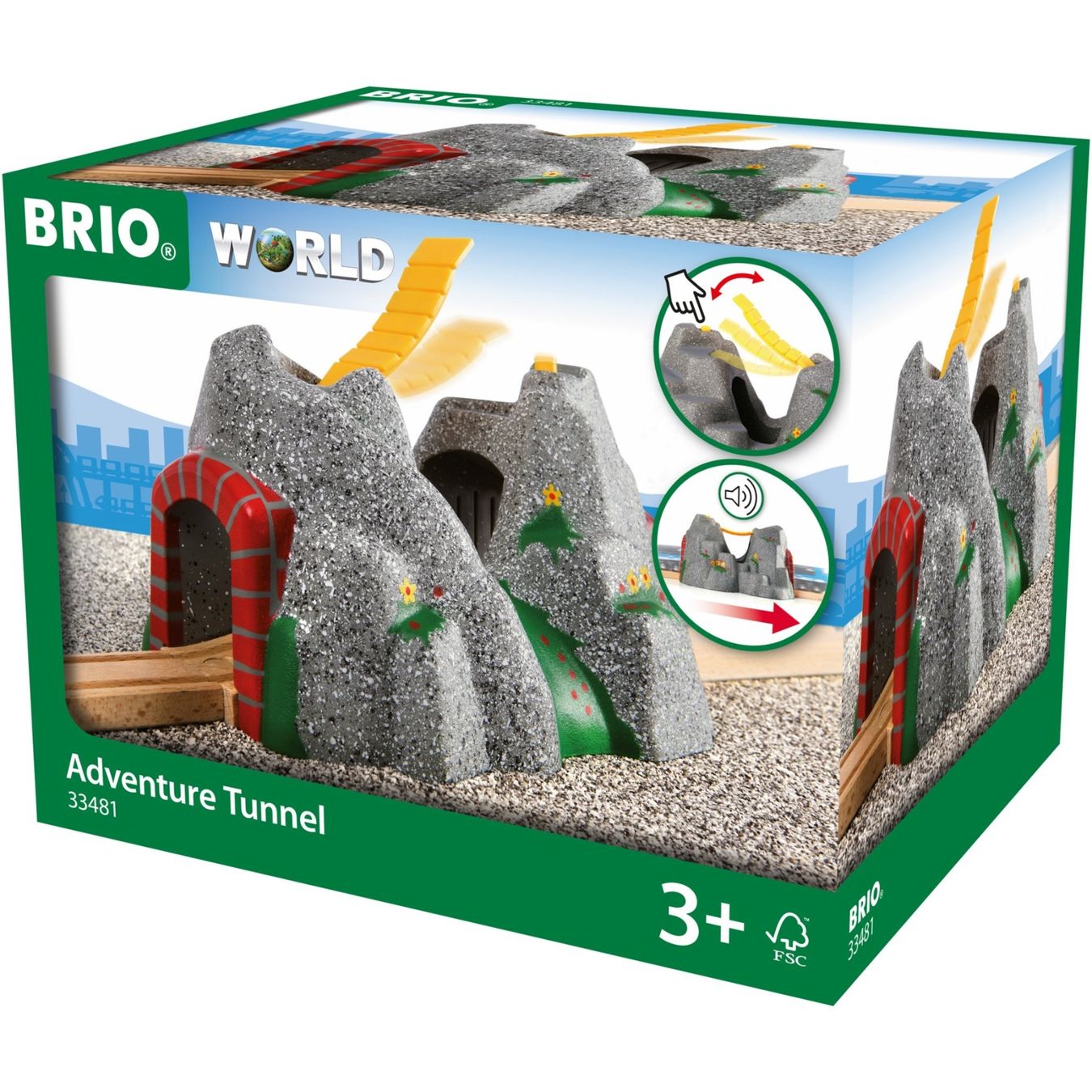 Brio Giocattoli: BRIO 33481 World Magischer Tunnel, Bahn – Nuovo e nell'imballaggio originale da Oensingen venduto da Liquidations-Shop