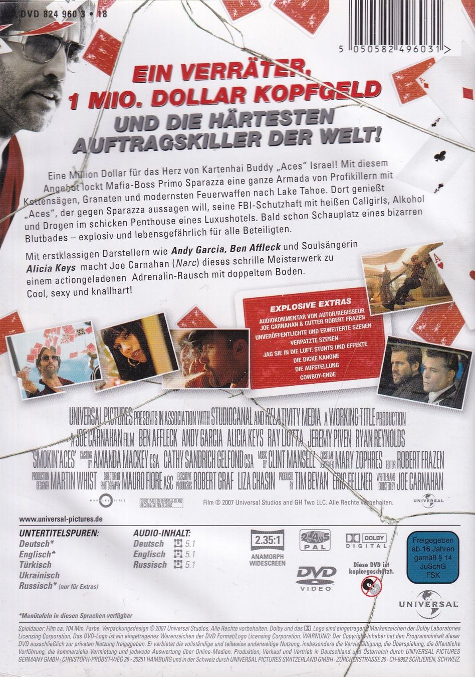 Tutti i DVDs: DVD ab Fr. 1.--, Smokin' Aces – Usato da Lausen venduto da Mondeo10628 1