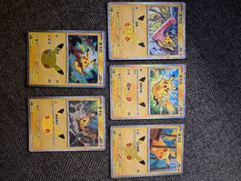Pokémon 30th Anniversary Pikachu Collection – verschiedene P