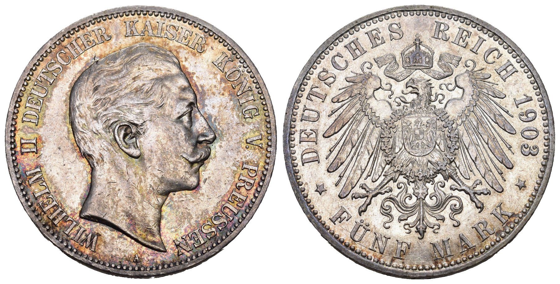 Alle Münzen: Preussen 1903 – Gebraucht aus Bern von numismatictops