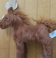 Brown plush horse - new with tag