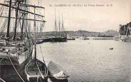 2x Paimpol, Le Vieux Bassin, Schiffe, Les Pins de Kerroch
