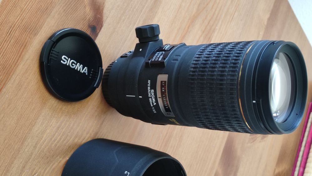 Sigma Objectif Macro 180 mm F3,5 EX DG APO HSM - Monture Canon