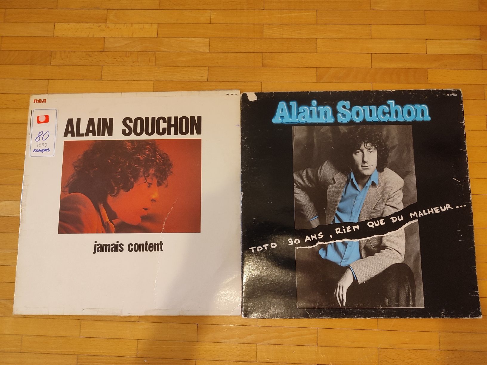 Dischi in vinile: 2 Lp 33t ALAIN SOUCHON – Usato da Bougy-Villars venduto da Vogue