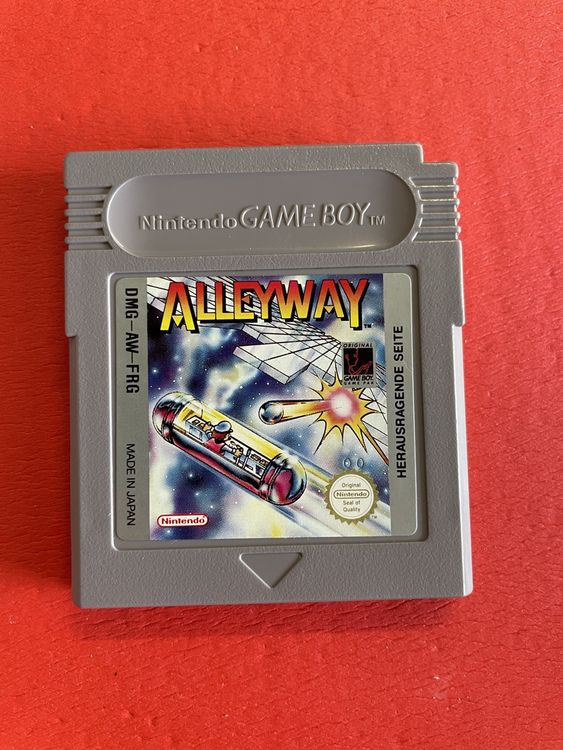 Notice Jeu Alleway Game Boy – Bon état, Collector Pour Jeu Vidéo Rétro