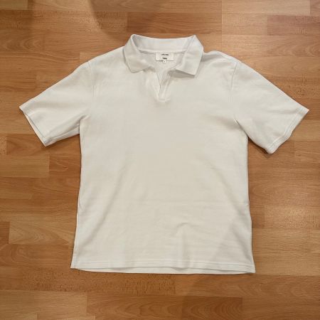 Dan Fox Poloshirt Weiss Grösse S