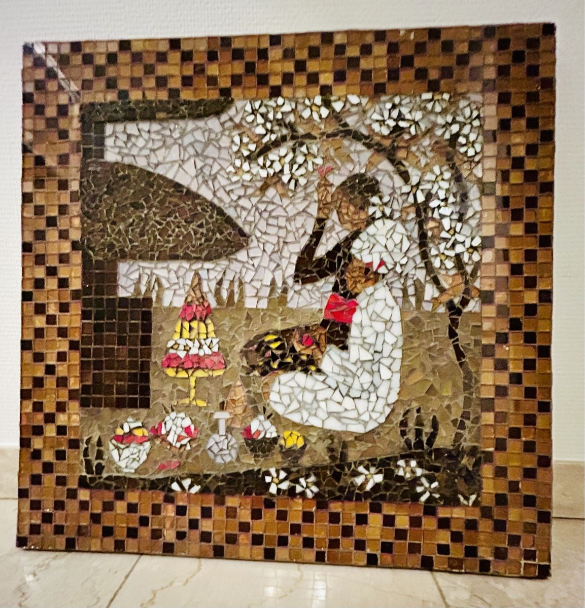 Poster & Bilder: Bali Mosaik Bild 46 x46 cm – Gebraucht aus Gunten von starfish3 8