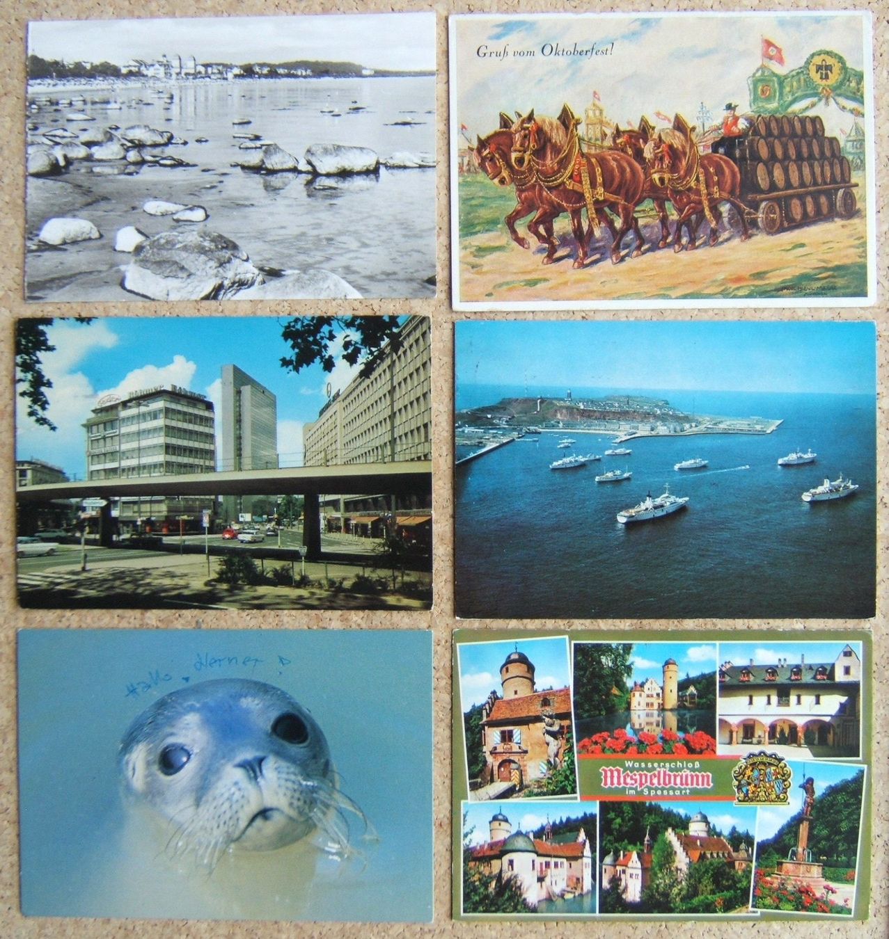 Cartoline postali: DEUTSCHLAND LOT AK – Usato da Brunnen venduto da Nonne04 4