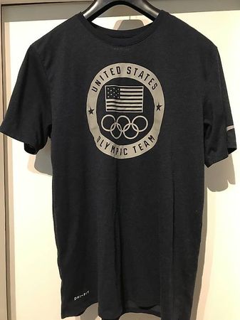 T-shirt NIKE Olympic Bleu L