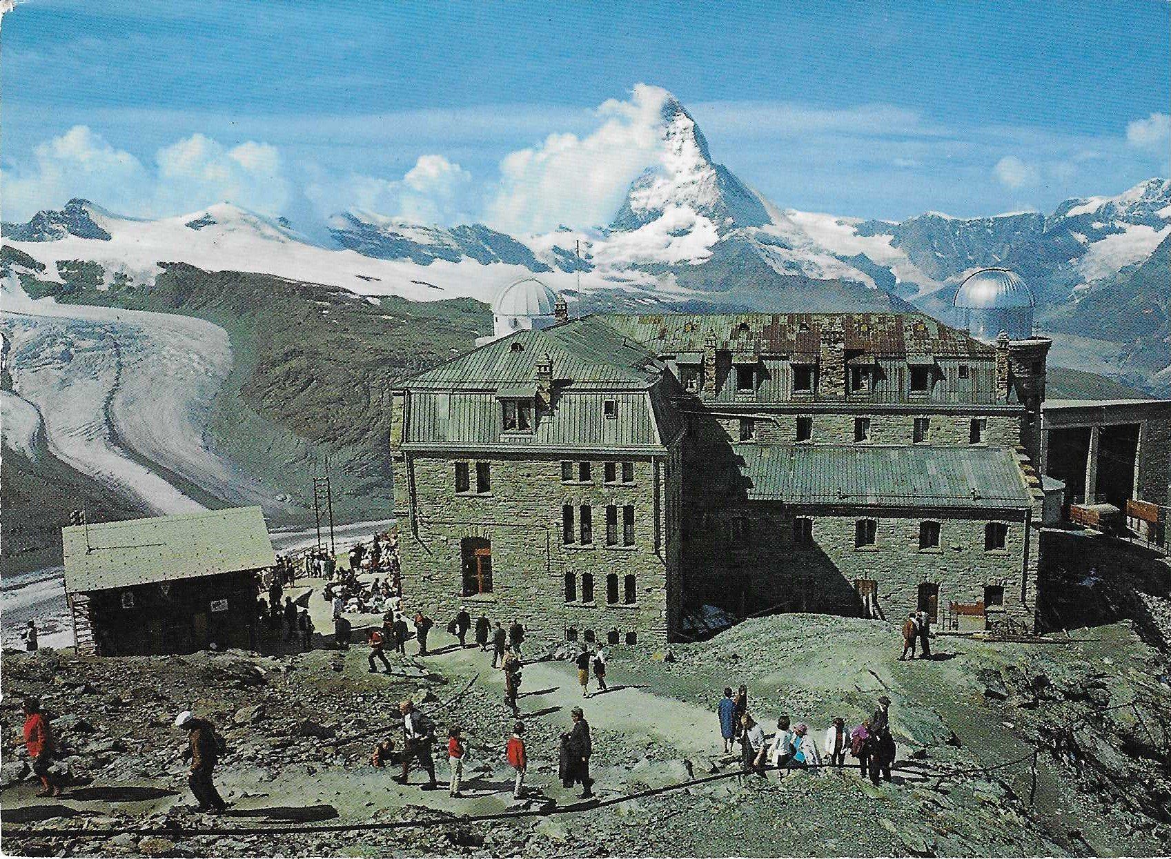 Cartoline postali: Zermatt Kulmhotel Gornergrat VS – Usato da Rothrist venduto da Stranglehold