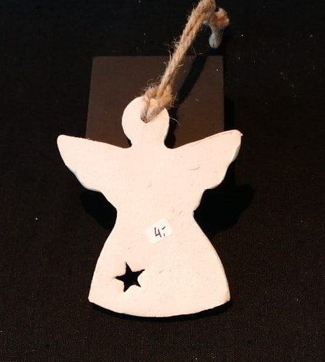Statuette: schöner Engel aus Keramik – Usato da Grächen venduto da Hel7890 1