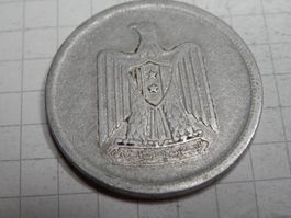 Ägypten  10 Millimes, 1967