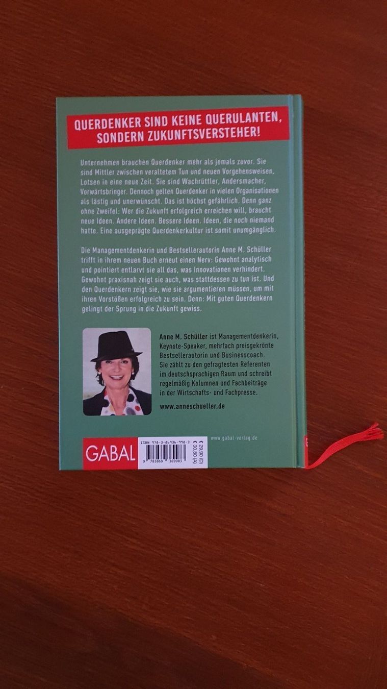 Libri: Buch Querdenker Verzweifelt gesucht – Usato da Subingen venduto da honigbuur 1