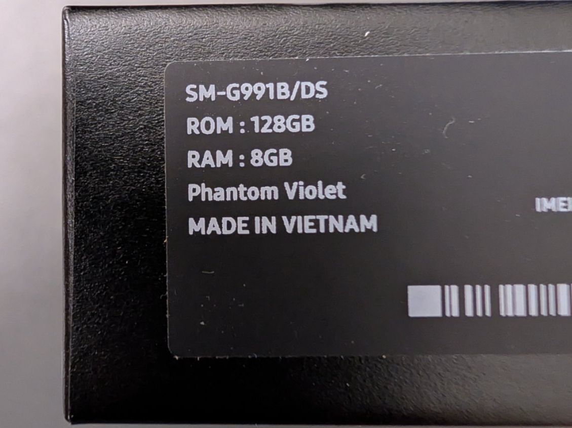 Samsung Telefoni cellulari / Smartphones: Samsung Galaxy S21 5G Phantom Violet – Usato da Steinhausen venduto da c.matt 2