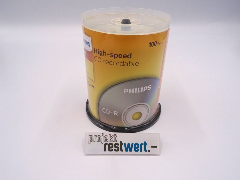 100er Set CD-R Rohlinge von PHILIPS | Kaufen auf Ricardo