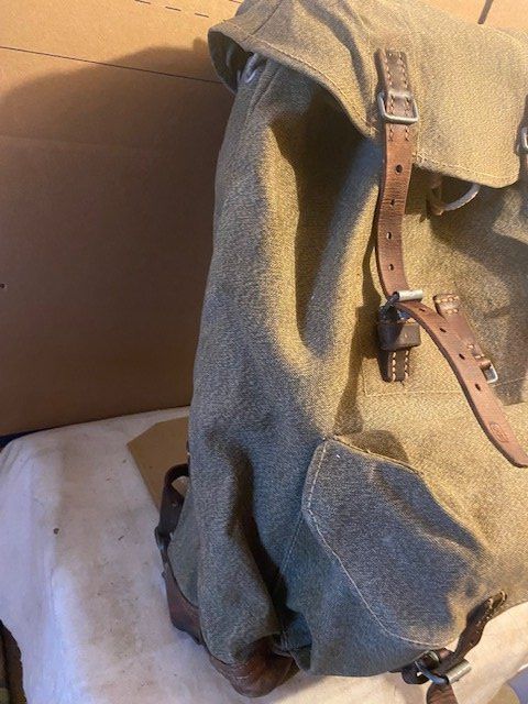 Schweizer Armee Zaini: MILITÄR RUCKSACK 1955  CH ARMEE – Usato da Chur venduto da silbermon 1