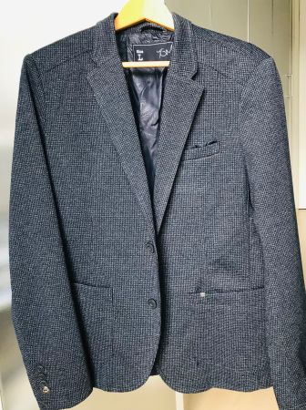 Herren-Veston, NEU, 50/L, stilvoll und sehr locker-elegant!