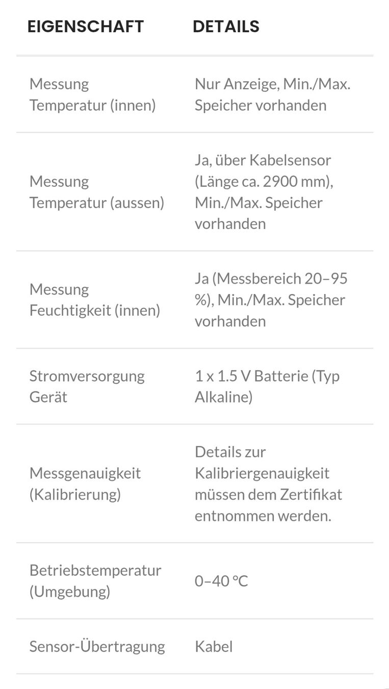 Altro per la casa: 6 Stk. Digitale Thermometer/Hygrometer, IROX ETG918, MIN/MAX – Nuovo (secondo la descrizione) da Schwyz venduto da chr_5b57 2